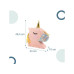 relaxdays Einhorn Einhorn, Gold/Rosa relaxdays Einhorn Einhorn, Gold/Rosa