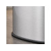relaxdays Sensorabfalleimer 50 l, Schwarz/Silber