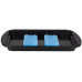 APS Thermo Tablett Set 6-teilig, Transparent/Schwarz APS Thermo Tablett Set 6-teilig, Transparent/Schwarz