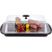 APS Thermo Tablett Set 6-teilig, Transparent/Schwarz APS Thermo Tablett Set 6-teilig, Transparent/Schwarz