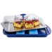 APS Thermo Tablett Set 6-teilig, Transparent/Blau APS Thermo Tablett Set 6-teilig, Transparent/Blau