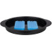 APS Thermo Tablett Set 6-teilig, Transparent/Schwarz APS Thermo Tablett Set 6-teilig, Transparent/Schwarz