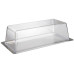 APS Königskuchenplatte 33 x 17 x 10 cm, Silber/Transparent APS Königskuchenplatte 33 x 17 x 10 cm, Silber/Transparent