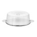 APS Tortenplatte Tortenplatte mit 2 Hauben Transparent/Silber APS Tortenplatte Tortenplatte mit 2 Hauben Transparent/Silber