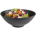 APS Schale APS Bowl Nero Rund 24 cm, Schwarz