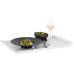 APS Schale APS Bowl Oval Nero 19 x 16.5 cm, Schwarz APS Schale APS Bowl Oval Nero 19 x 16.5 cm, Schwarz