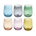 Tognana Trinkglas Tulip Rhapsody 400 ml, 6 Stück, Mehrfarbig Tognana Trinkglas Tulip Rhapsody 400 ml, 6 Stück, Mehrfarbig