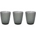 Tognana Tognana Trinkgläser Davor 280 ml, 3 Stück, Grau Tognana Tognana Trinkgläser Davor 280 ml, 3 Stück, Grau