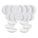 Tognana Speise-Service Delphi 18-teilig, Weiss Tognana Speise-Service Delphi 18-teilig, Weiss