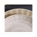 Tognana Speise-Service Virtuo 18-teilig, Weiss/Beige Tognana Speise-Service Virtuo 18-teilig, Weiss/Beige