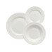 Tognana Speise-Service Rings 18-teilig, Weiss Tognana Speise-Service Rings 18-teilig, Weiss