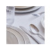 Tognana Speise-Service Filo Platino 18-teilig, Weiss/Silber Tognana Speise-Service Filo Platino 18-teilig, Weiss/Silber