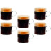 Tognana Tognana Kaffeetassen-Set LYRA 130 ml, 6 Stück, Transparent Tognana Tognana Kaffeetassen-Set LYRA 130 ml, 6 Stück, Transparent