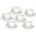 Tognana Tognana Kaffeetassen-Set Golf 270 ml, 6 Stück, Weiss Tognana Tognana Kaffeetassen-Set Golf 270 ml, 6 Stück, Weiss