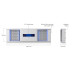 Ubiquiti UniFi 3U Bezel Silber 1 Stück