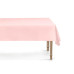 Partydeco Tischdecke Tischdecke Hellrosa, 183 x 137 cm