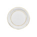 Partydeco PartyDeco Pappteller mit Ornament Weiss, 6er-Set 6 Stück