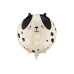 Partydeco Folienballon Happy Birthday 35 x 35 cm, Hund