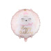 Partydeco PartyDeco Folienballon Scheibe Kätzchen Mehrfarbig/Hellrosa