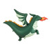 Partydeco PartyDeco Folienballon Drache Mehrfarbig/Dunkelgrün