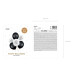 Partydeco Ballons Happy Birthday, 6er-Set Schwarz/Weiss, 30 cm Partydeco Ballons Happy Birthday, 6er-Set Schwarz/Weiss, 30 cm