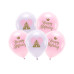 Partydeco PartyDeco Öko-Ballons Happy Birthday, 5er-Set Mehrfarbig Partydeco PartyDeco Öko-Ballons Happy Birthday, 5er-Set Mehrfarbig