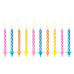 Partydeco PartyDeco Geburtstagskerzen Mix, 10er-Set 10 Stück Partydeco PartyDeco Geburtstagskerzen Mix, 10er-Set 10 Stück
