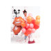 Partydeco PartyDeco Konfetti-Herzen Rot Papier Rot 1.6 cm