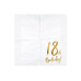 Partydeco PartyDeco Servietten 18th Birthday, 20er-Set 33 cm x 33 cm