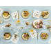 Partydeco PartyDeco Servietten 30th Birthday, 20er-Set 33 cm x 33 cm