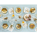 Partydeco PartyDeco Servietten 60th Birthday, 20er-Set 33 cm x 33 cm