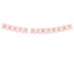 Partydeco Girlande Happy Birthday Hellrosa, 15 x 175 cm