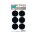 Herma Stickers HOME Tafeletiketten Kreise 2 Blatt / 12 Etiketten