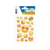 Herma Stickers Sticker Happy Smile, Transpuffy 1 Blatt / 19 Sticker