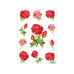 Herma Stickers Sticker Rosen 3 Blatt / 33 Sticker