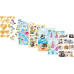 Herma Stickers Sticker Rosen 3 Blatt / 33 Sticker