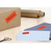 HERMA Farbige Etiketten A4, 105 x 37 mm, blau, 1600 Etiketten