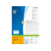 HERMA Premium Etiketten A4, 70 x 29.7 mm, weiss, 6000 Etiketten