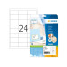 HERMA Premium Etiketten A4, 66 x 33.8 mm, weiss, 600 Etiketten