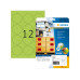 Herma Stickers Neonetiketten A4, Ø 60 mm 240 Etiketten / 20 Blatt