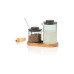 AdHoc Milch- und Zuckerset Impact, Edelstahl, Grau, 3-teilig AdHoc Milch- und Zuckerset Impact, Edelstahl, Grau, 3-teilig