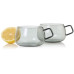 AdHoc Tee-Set Yuna 400 ml, 2 Stück, Transparent/Grau