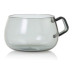 AdHoc Tee-Set Yuna 400 ml, 2 Stück, Transparent/Grau
