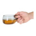 AdHoc Tee-Set Yuna 400 ml, 2 Stück, Transparent/Grau
