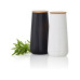 AdHoc Salz- und Pfeffermühle Scape 12.3 cm, Schwarz/Weiss AdHoc Salz- und Pfeffermühle Scape 12.3 cm, Schwarz/Weiss