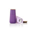AdHoc Salz- und Pfeffermühle Scape 12.3 cm, Violett/Dunkelviolett