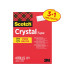 Scotch Crystal Clear 19 mm x 33 m, Transparent