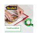 Scotch Handabroller Magic Klebeband 810 19 mm, Grün