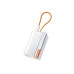 Sharge Powerbank Flow 3 WHI, 10000 mAh, 45 W, Weiss Sharge Powerbank Flow 3 WHI, 10000 mAh, 45 W, Weiss