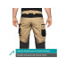 ACE ACE Constructor Herren-Arbeitshose lang Beige 64